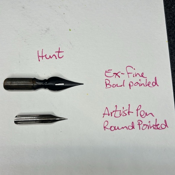 Hunt fountain pen tips - Picture 2 of 2